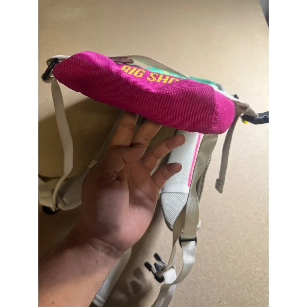 Geigerrig Rig Shot‎ Hydration Pack Backpack Pink Teal Outdoor Hiking Running